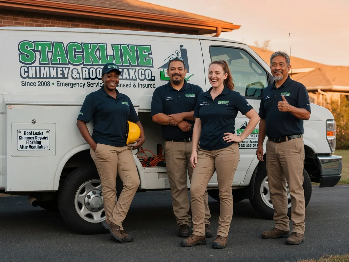 Chimney flashing repair company in Gould, OK